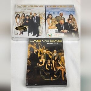NBC Las Vegas The Series Seasons 3 4 5 Sealed DVD Sets.